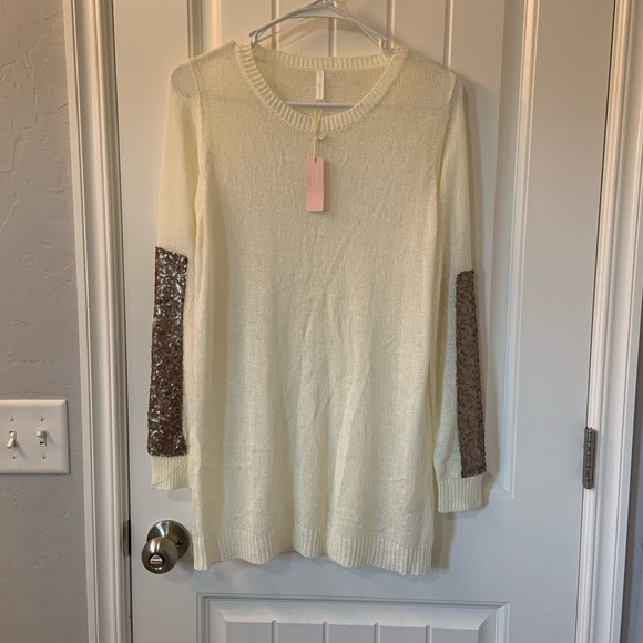 Pinkblush Sweaters - Pink Blush Tunic Sweater